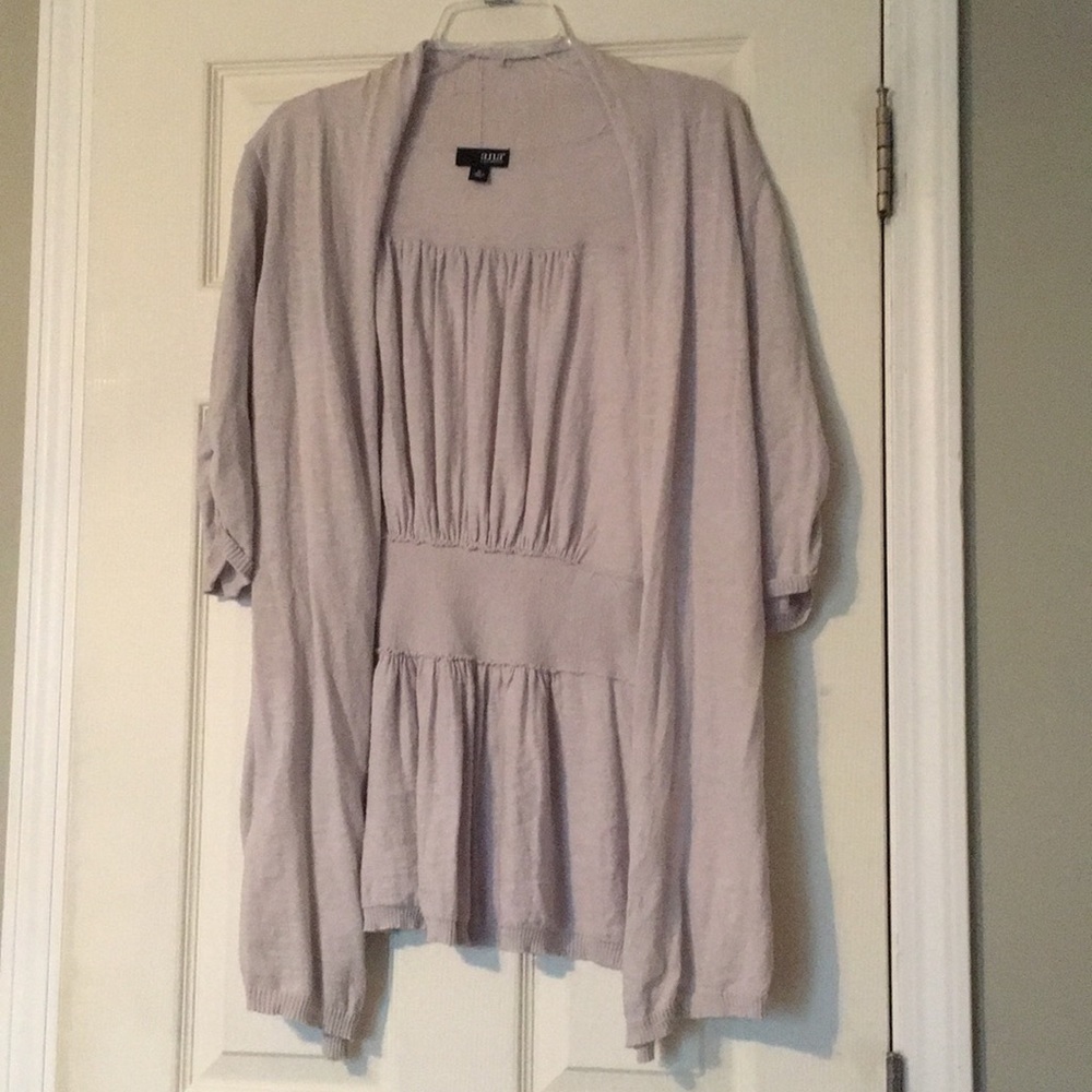 3/4 length sleeve cardigan